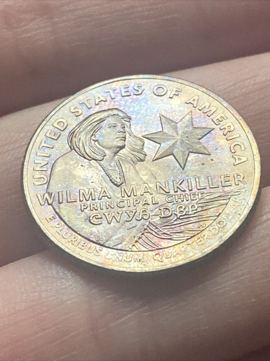 2022 P American Women Wilma Mankiller Quarter Actual Coin Radiant