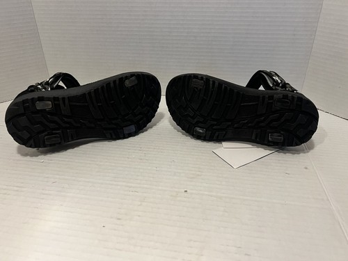 Lakes & Rivers Camouflage Print Sandals Black Grey White Little Boys Size 1 NEW - Picture 6 of 8