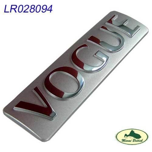 EMBLEMA CALCOMANÍA DE PUERTA TRASERA LAND ROVER GAMA VOGUE PEGATINA INSIGNIA LR028094 FABRICANTE DE EQUIPOS ORIGINALES - Imagen 1 de 3
