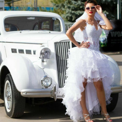 Vestidos de boda Organza Encaje en Capas