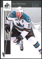 2011 SP Game Used  Joe Thornton #79   San Jose Sharks