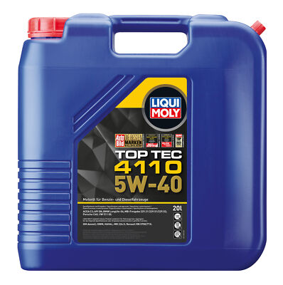 LIQUI MOLY 21480 LIQUI MOLY LM Top Tec 4110 5W-40 21480 20 l Kanister Kunststoff
