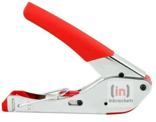 Compression Tool Coaxial cable Stripper Crimper 20 Connectors ct100 RG6 wf100 UK - Image 2 of 4