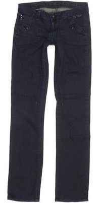 G-Star Speed Damen Jeans Navy Straight Slim Stretch W28 L33 (96842)