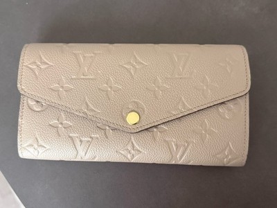 Louis Vuitton Sarah Geldbörse Beige
