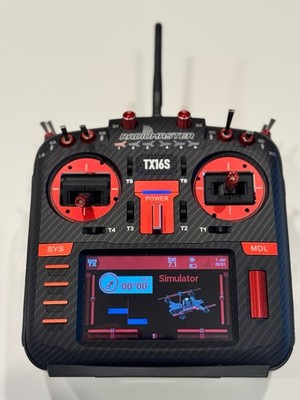RadioMaster TX16S Mark II MAX Edition 2.4GHz 16 Channel Leather grips