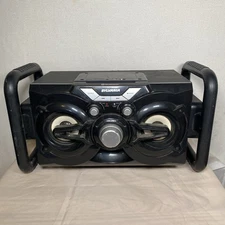 Sylvania SP333_FD Bluetooth Speaker Light Up Lightweight (Tested) Black *READ