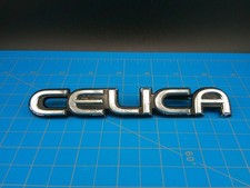 Vintage Toyota Celica Rear Trunk Emblem Badge Oem Metal 1970s 1980s Japan