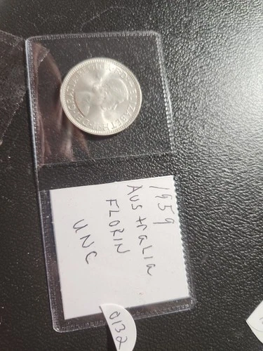 1959 Australia Florin — photo from the most recent tracked eBay sale