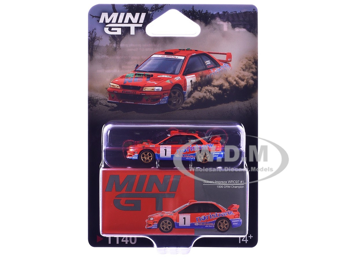 SUBARU IMPREZA WRC97 #1 CHAMPION 
