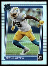 Tre' McKitty 2021 Donruss Optic #284 Chargers Insert ? SEE SCAN! FREE SHIPPING