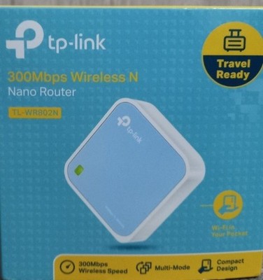Neu, Originalverpackt TP-Link TL-WR802N 300Mbps Nano Router