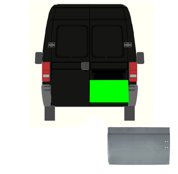 TüR FüR Citroen Jumper 1994 - 2006 Hinten Rechts-image