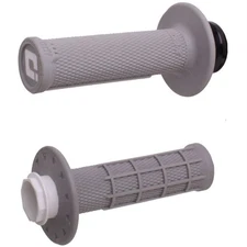 ODI Micro-X Half-Waffle Lock-On Grip Set Grey For Gas MC-E 5 2021-2025