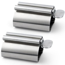 Toothpaste Tube Squeezer Dispenser 2PCS Toothpaste Roller Squeezer Tool Metal...