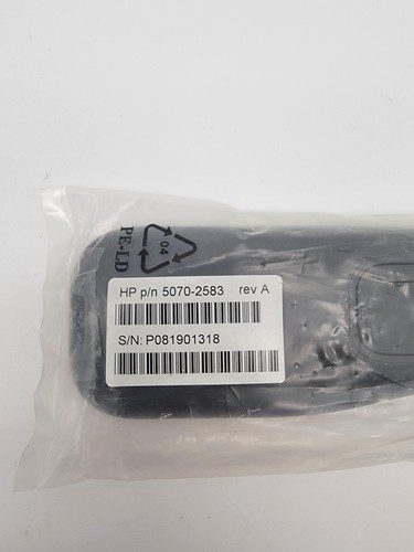 HP Media Center Remote Control 5070-2583 Black New Sealed Windows MCE ...