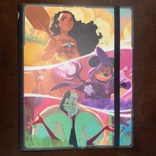 Disney Lorcana Trading Card Binder - Target Bundle Exclusive Portfolio