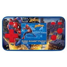 Image of Lexibook Spider Man Handheld Console Mini Cyber Arcade LCD Screen 150 Games