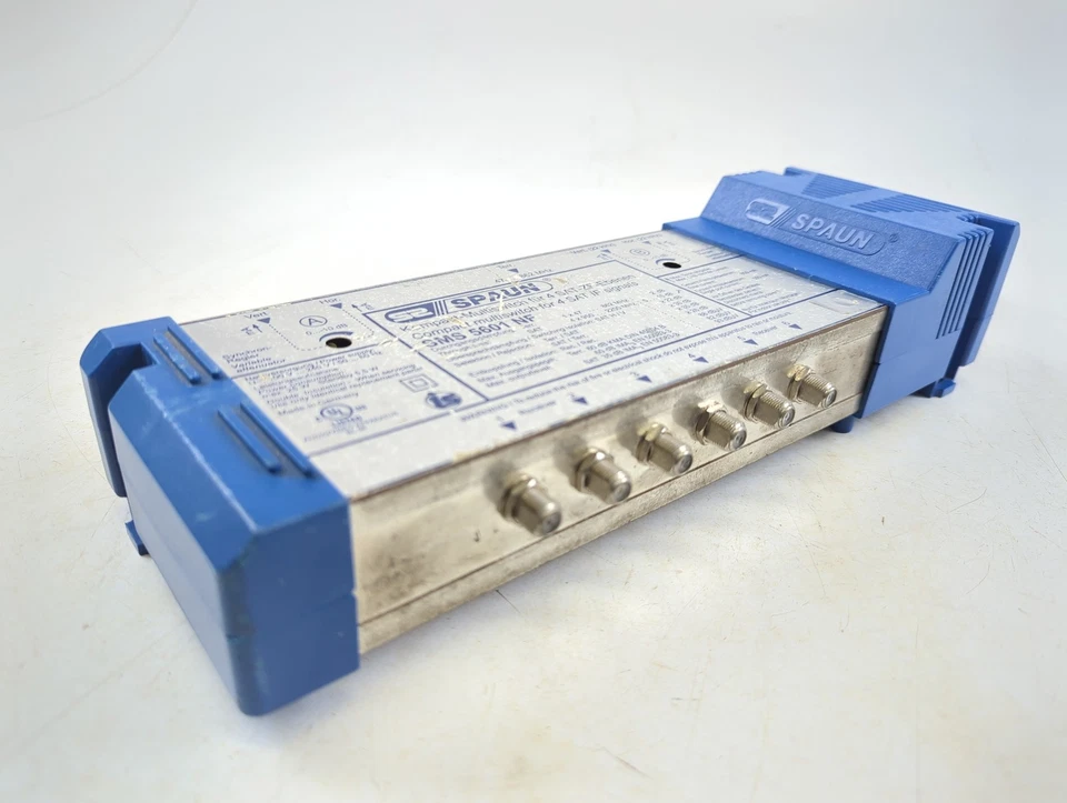Spaun SMS 5601 NF DuoSAT Kompakt Multischalter für 4 SAT IF Signale & Terrestrisch - Bild 4 von 4