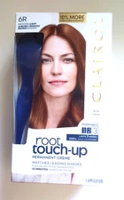 Clairol Root Touch Up Permanent Hair Color 6R Light Auburn Reddish Brown Shades