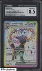 2025 Pokemon SVP EN BSP Figure Collection #176 Umbreon ex CGC 8.5 NM-MT+