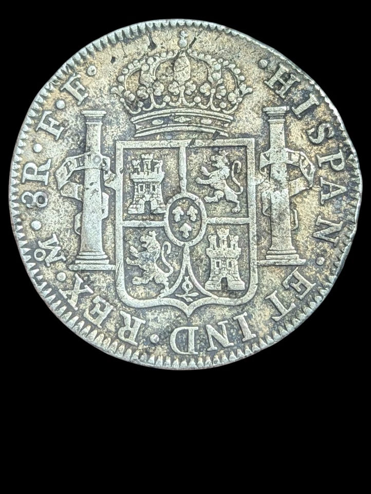 1782 Mexico Silver 8 Reales High Grade Carolus III Shipwreck El Cazador!? - Image 2 of 3