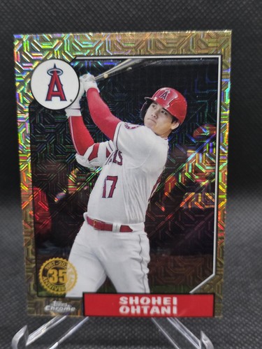 2022 Topps Series 1 1987 Topps Chrome Silver Pack Shohei Ohtani #T87C-1 - LA/LA