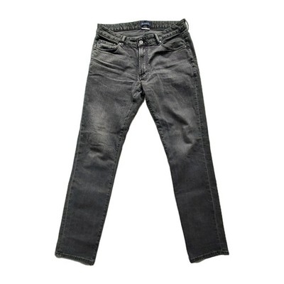 Mr Marvis James Jeans Herren W34 L32 Grau Stretch Baumwolle Denim Regular Handmade