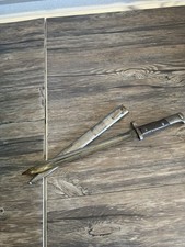 ORIGINAL CZECH WWII VZ24 MAUSER VZ-24 BAYONET & SCABBARD MARKED CSZ/k