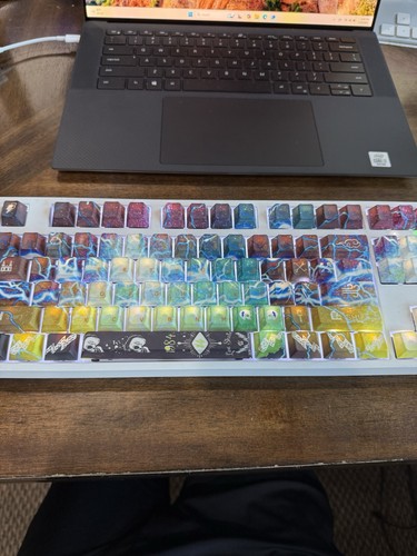 WASD Code V3B 87 Key Cherry MX Blue Custom Mechanical Keyboard - Tested - 第 14/14 張圖片