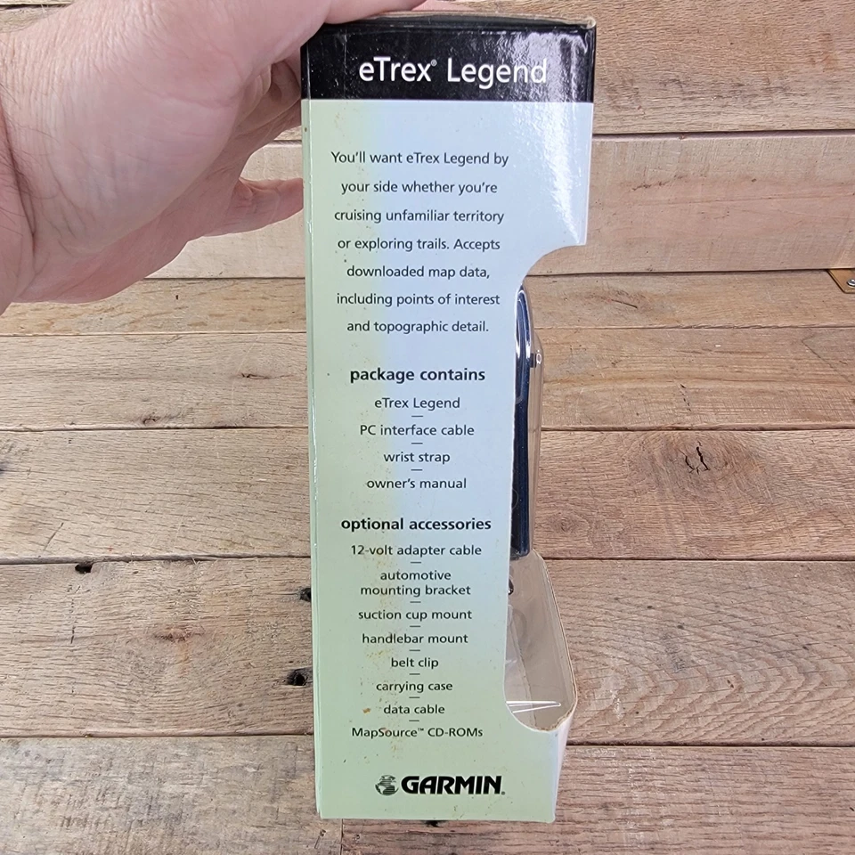 Garmin eTrex Legend Personal Navigator 2001 WAAS GPS New In Box - Image 4 of 4