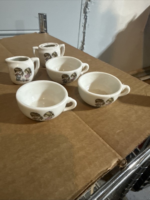 Vintage Japanese Miniature Teapot Set