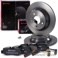 Brembo Bremsscheiben +BelÄGe +Wk Hinten FÜR Mercedes Camper Vito V-KLASSE W447