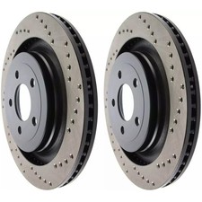 StopTech HC Bremsscheiben hinten 330mm gelocht passt für Ford Mustang 15-22