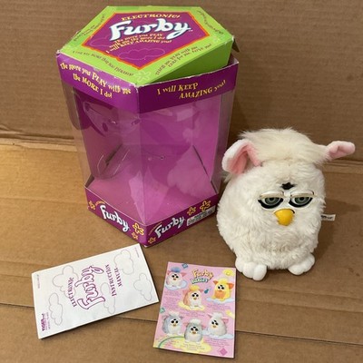 Rare Vintage 1998 Tiger Electronic Furby White Model 70-800 (see Description)