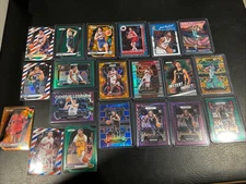 LOT OF 20 BASKETBALL CARDS Rookies-Prizm-Wembanyama-Cracked Ice-Select