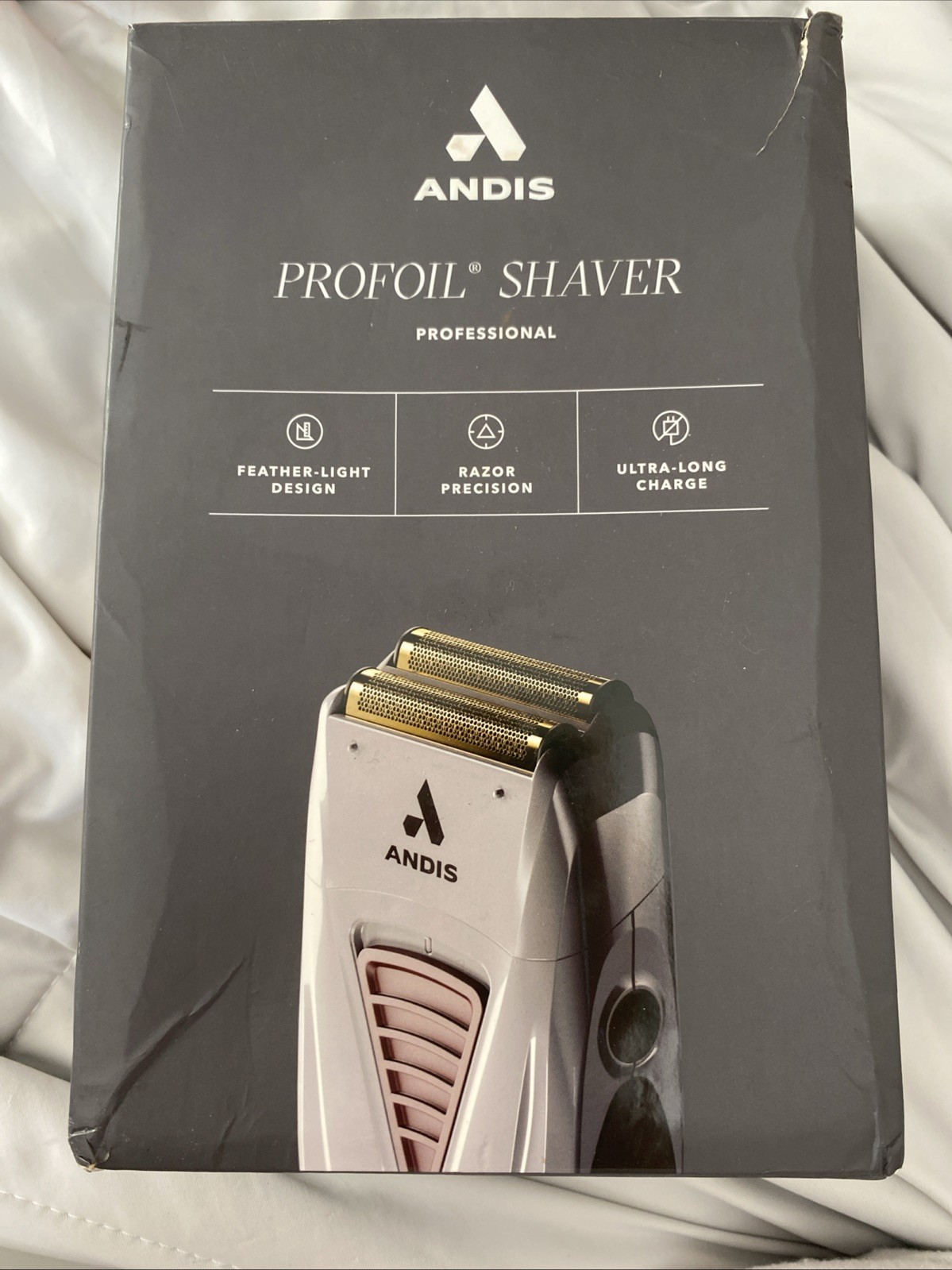 Andis TS-1 17235 Pro Foil Shaver, Cord/Cordless, Smooth Shaving, Gray Maybe Used