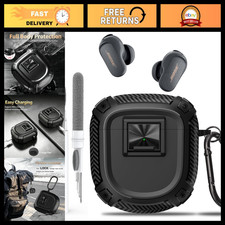 Shockproof Case Cover for Bose QuietComfort Ultra Earbuds 2nd Gen 2025, Rugged S