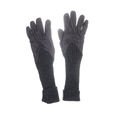 Agnelle, Handschuhe, Größe: 7 1/2, Grau, Damen #F8L