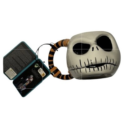 Disney's The Nightmare Before Christmas Jack Skellington Coffee Mug 4-1/2  NEW