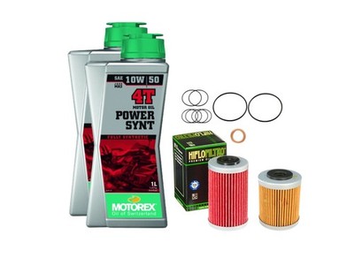 Ölwechselkit passend für KTM 690 Enduro SMC Duke Ölwechselkit 12-24 10W/50