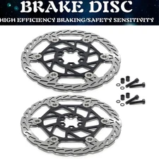 220mm Front & Rear Brake Rotors Disc Adapters Oversize For Sur-Ron Light Bee X