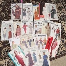 Simplicity Butterick Vogue McCalls Vintage Wo...