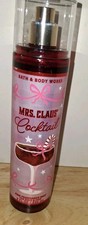 Bath  Body Works Mrs. Claus Cocktail Fine Fragrance Body Mist Spray 8 oz New