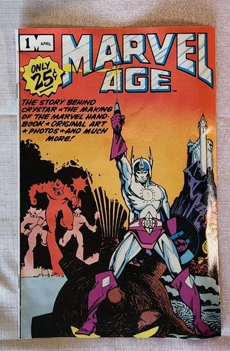 Marvel Age #1–2 (1983–1984) RAW Marvel Comics Lot – Ungraded