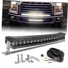 LED Light Bar Curved 20 Inch Single Row Offroad Lighting Driving Curved-20IN