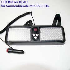 LED Flash BLUE for Sun Visor with 48 SMD 5050 High Power LED