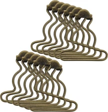 Lusofie 12Pcs Suspender Buckles Dungaree Overall 1.5 inch, Bronze 