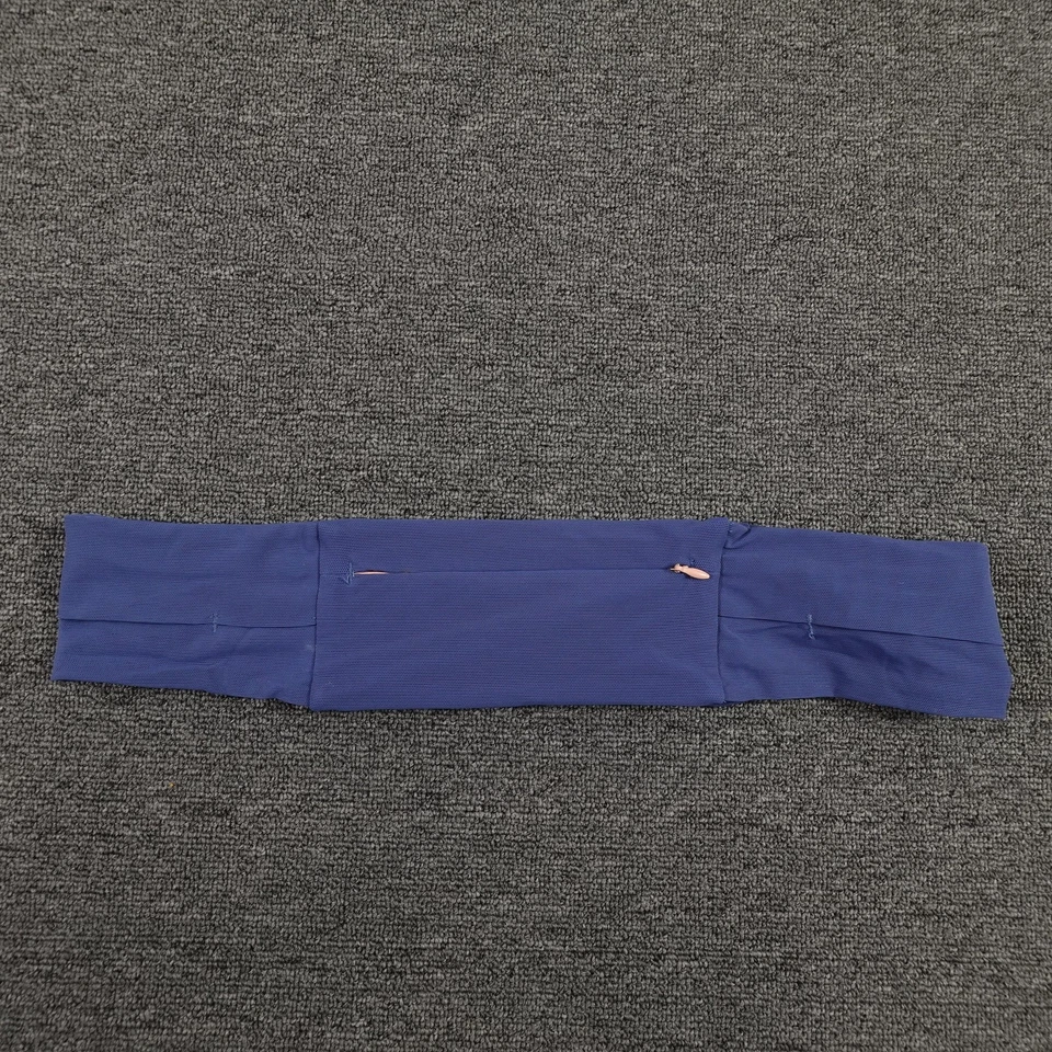 Nathan Cinturón para Correr Cintura Paquete Grande Azul Elástico Cremallera Bolsillo Soporte para Teléfono Correr Foto 3 de 4