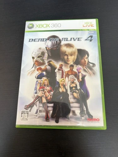 Dead or Alive 4 DoA 4  NO manual  Import Japan Xbox 360 Japanese ver.